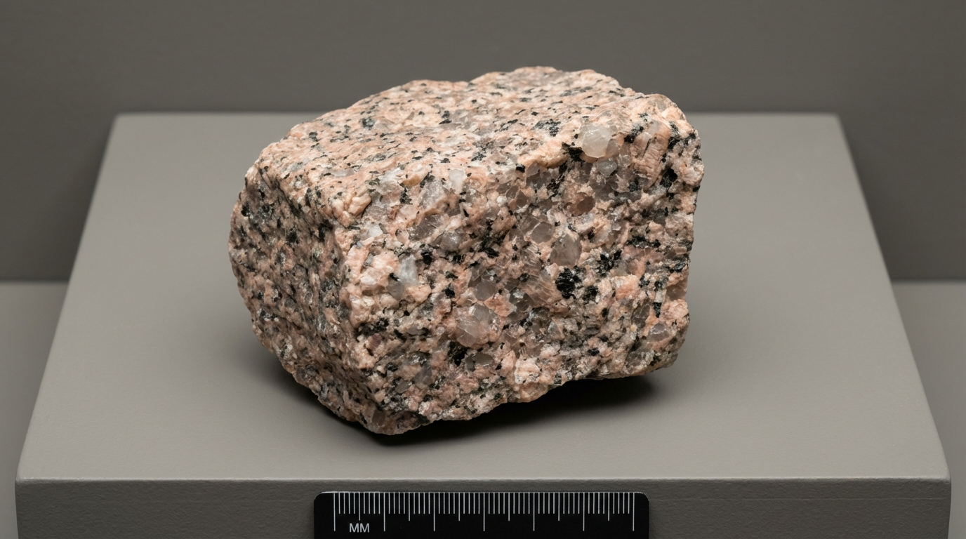 火成岩手标本陈列